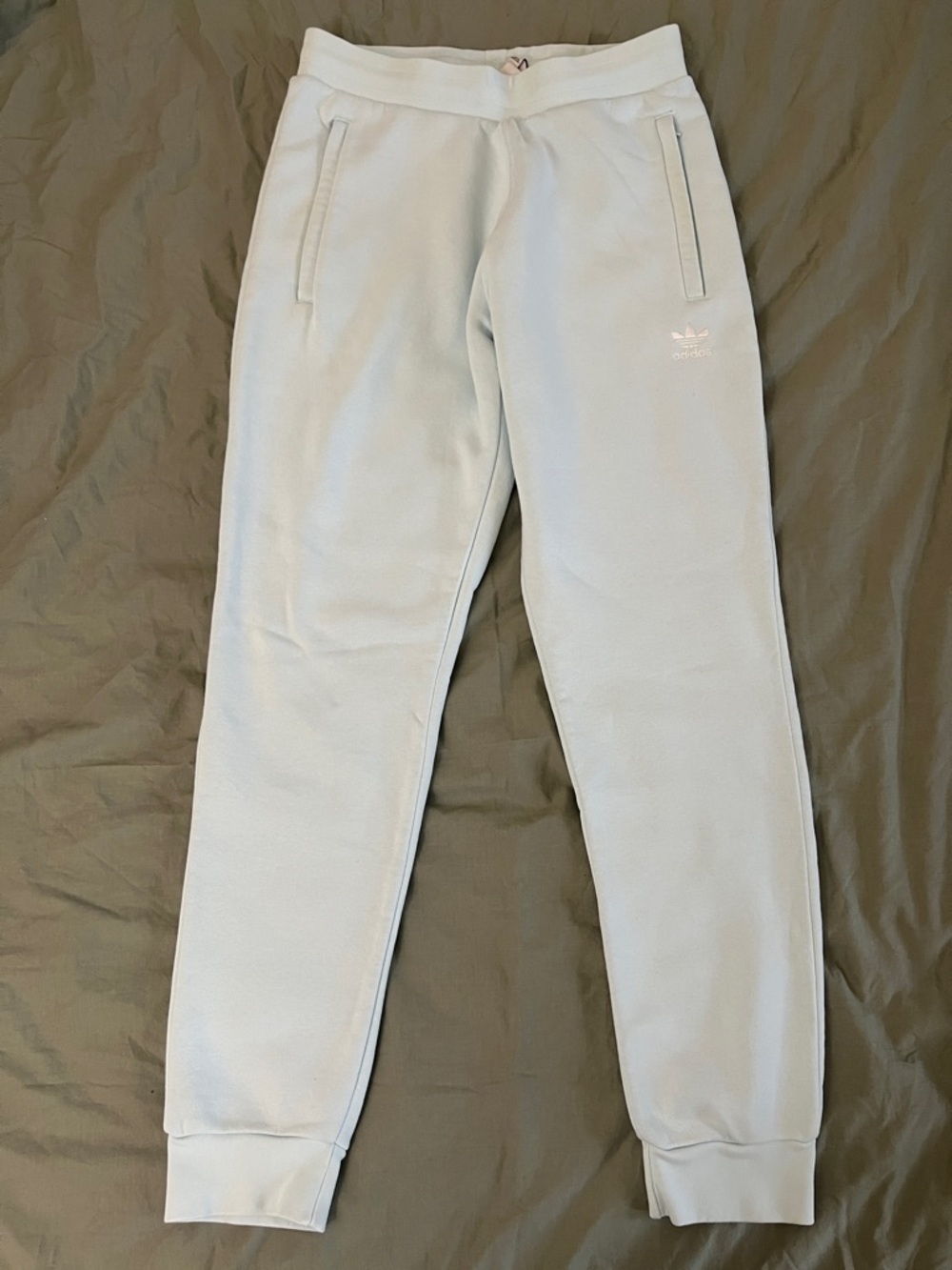 adidas Trefoil Joggers Light Blue